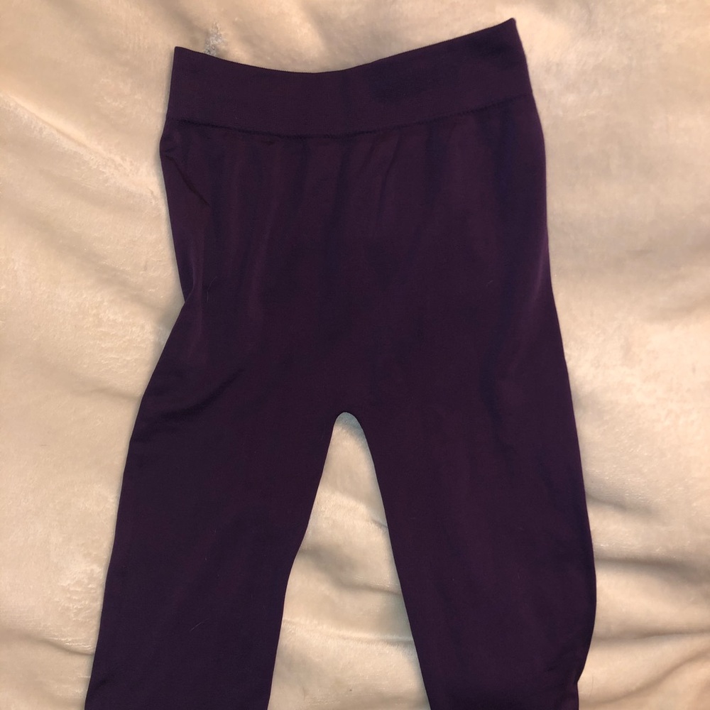 Purple Walmart leggings